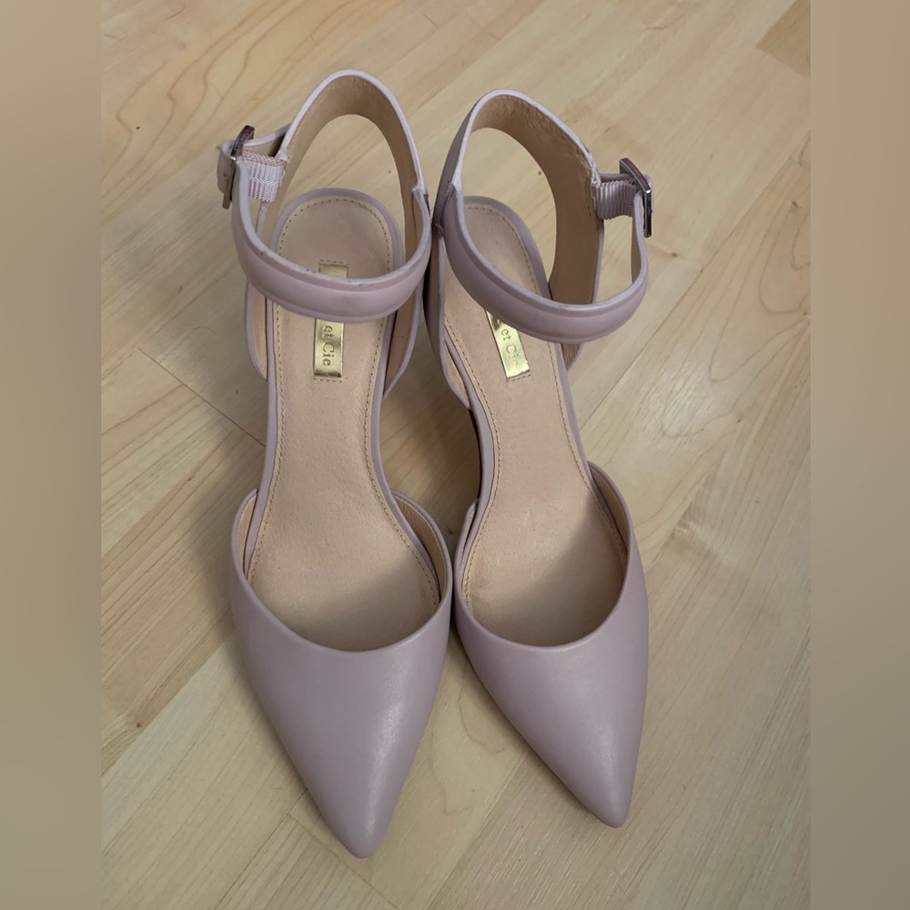 Louise et Cie Pastel Light Purple Strap Heels 8